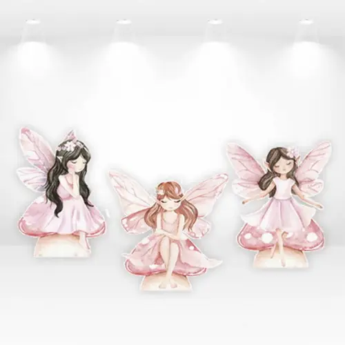 Kit Display / Totem Fadas Jardim Encantado 80cm