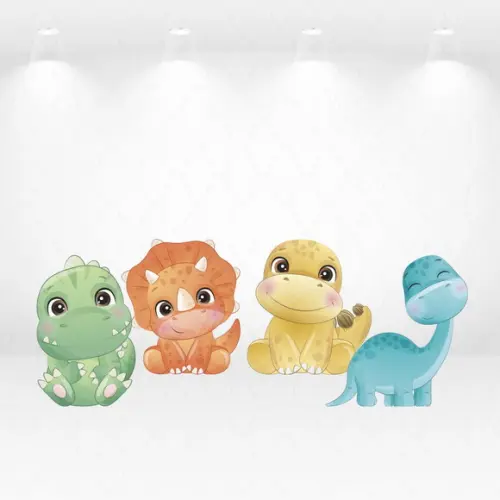 Kit Display / Totem Dinossauros 80cm