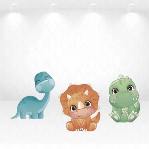 Kit Display / Totem Dinossauros 80cm