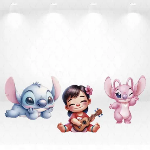 Kit Display / Totem Lilo e Stitch 80cm