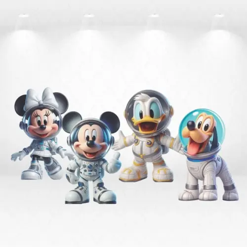 Kit Display / Totem Mickey Astronauta 90cm