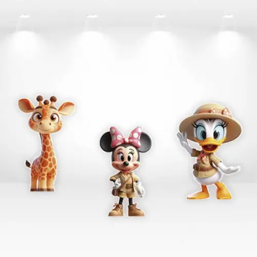 Kit Display / Totem Minnie Safari 80cm
