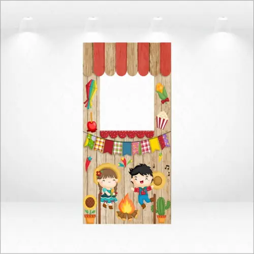 Kit Display/totens Festa Junina 1,85m x 90cm