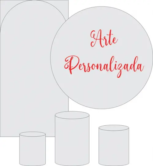 Kit Paineis + Capas de Cilidnros Personalizada