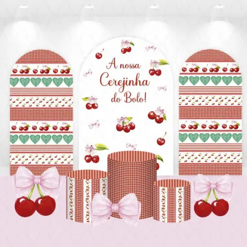 Kit Painéis Vestfácil, Cilindros e Displays Cerejinha