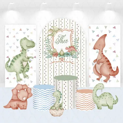 Kit Painéis Vestfácil, Cilindros e Displays Dinossauros