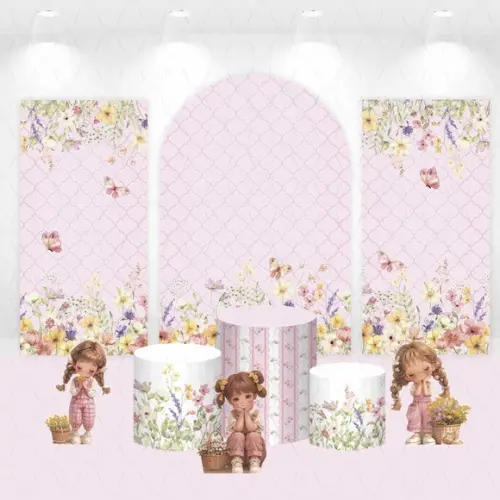 Kit Painéis Vestfácil, Cilindros e Displays Jardim Encantado