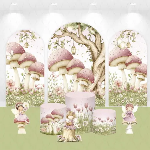 Kit Painéis Vestfácil, Cilindros e Displays Jardim das Fadas