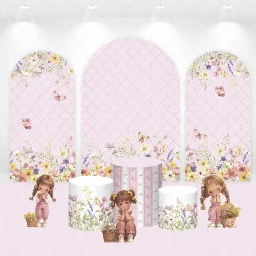Kit Painéis Vestfácil, Cilindros e Displays Jardim Encantado