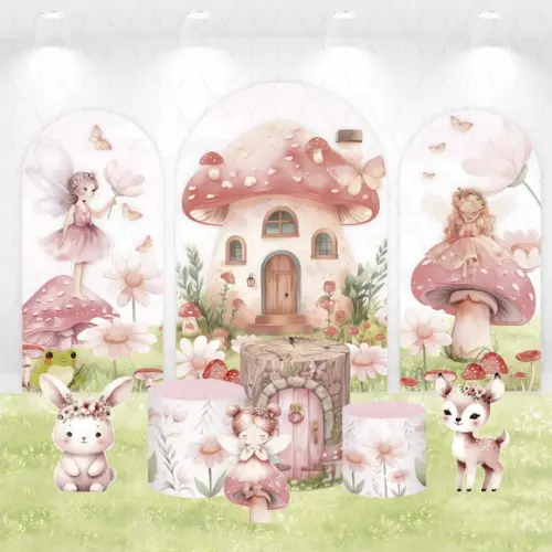 Kit Painéis Vestfácil, Cilindros e Displays Jardim das Fadas