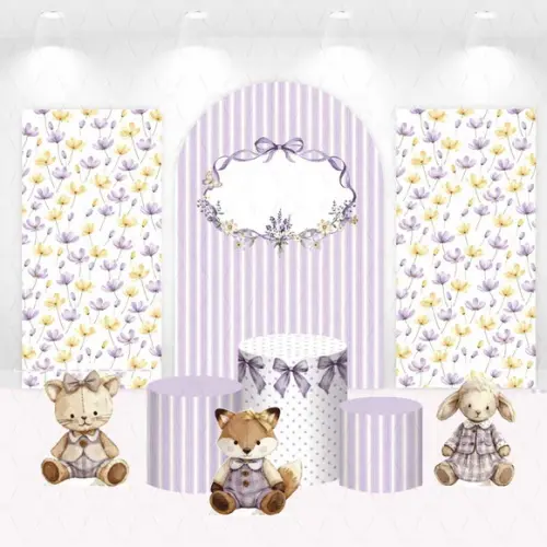 Kit Painéis Vestfácil, Cilindros e Displays Jardim Encantado