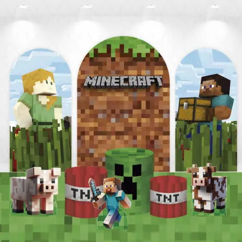 Kit Painéis Vestfácil, Cilindros e Displays Minecraft