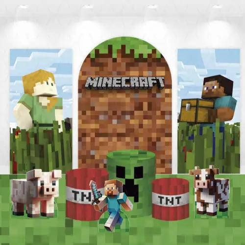 Kit Painéis Vestfácil, Cilindros e Displays Minecraft