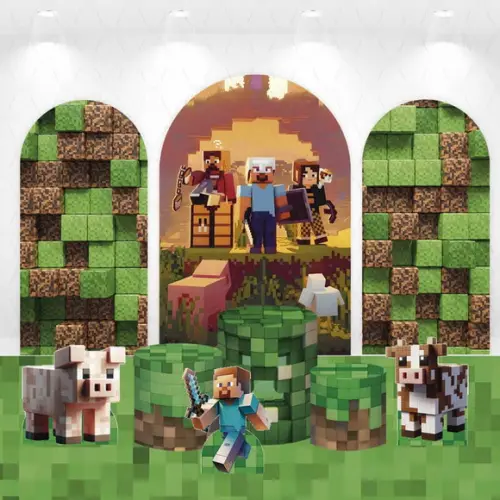 Kit Painéis Vestfácil, Cilindros e Displays Minecraft