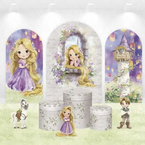 Kit Painéis Vestfácil, Cilindros e Displays Rapunzel