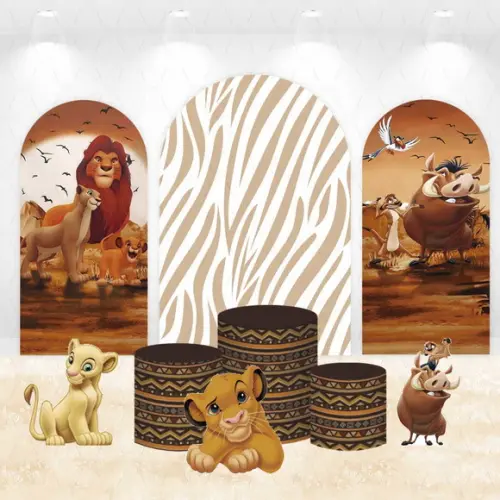 Kit Painéis Vestfácil, Cilindros e Displays Rei Leão