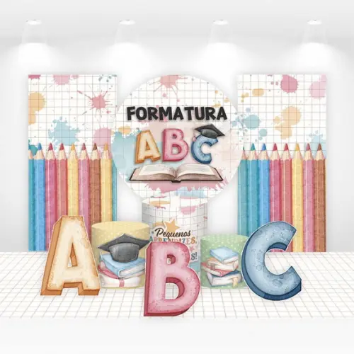 Kit Painéis, Cilindros e Displays para Formatura