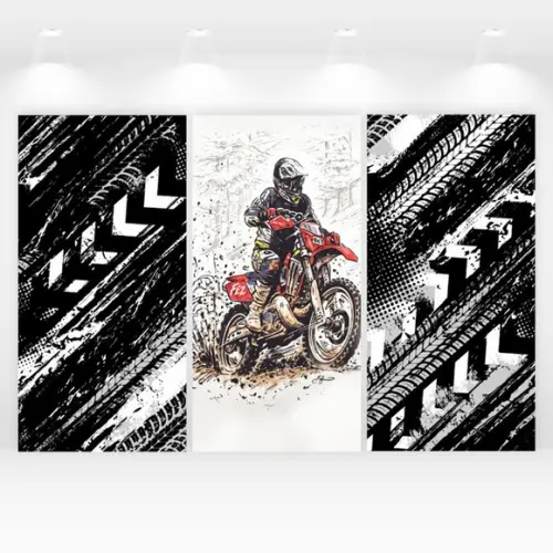 Kit Romanos ou Retangulares Motocross 2x1m