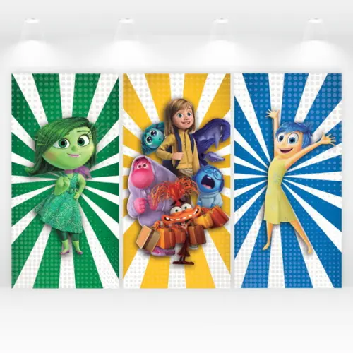 Kit Trio de Painéis Vestfácil Divertidamente
