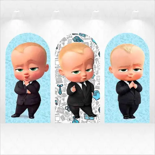 Kit Trio de Painéis Vestfácil Poderoso Chefinho