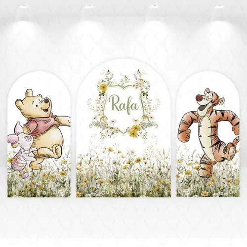 Kit Trio de Painéis Vestfácil Pooh