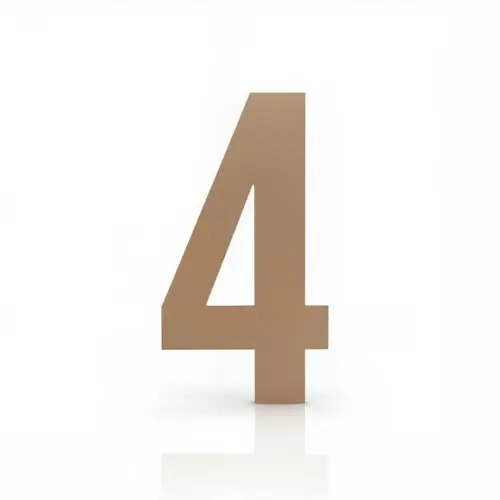 Letra ou Numero em mdf com Suporte