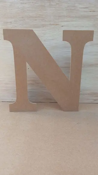 Letra Personalizada em mdf Cru- 70cm