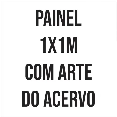 Painel 1x1m - com Arte do Acervo