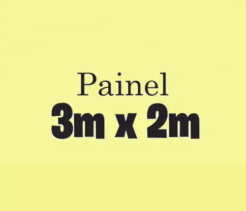 Painel 3x2 com Forro - Arte do Acervo