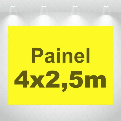 Painel 4m x 2,5m - Arte do Nosso Acervo