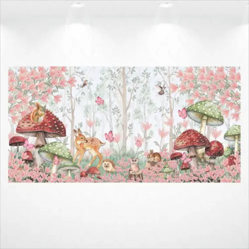 Painel Bosque Encantado 6x3m