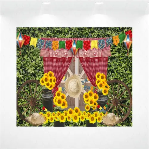 Painel Festa Junina 3,5x3m