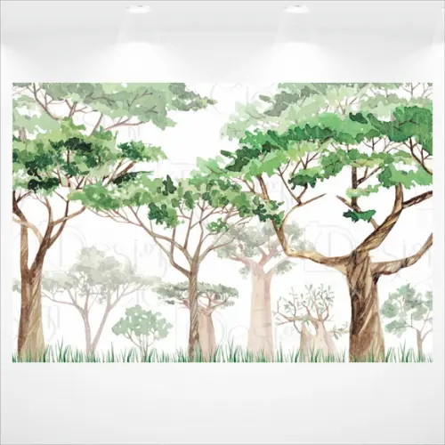 Painel Floresta Safari 4,5m x 3m