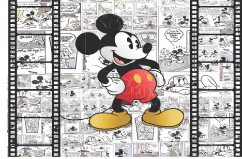 PAINEL MICKEY RETRO