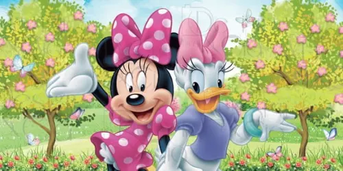 Painel Minnie e Margarida 6x3m