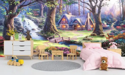 Painel para parede de paisagem 1m²
