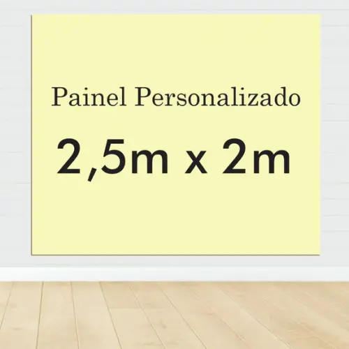 Painel Personalizado 2,5m x 2m