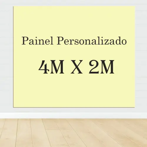 Painel Personalizado 4m x 2m