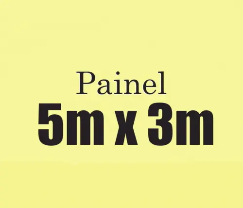 Painel Personalizado 5x3m