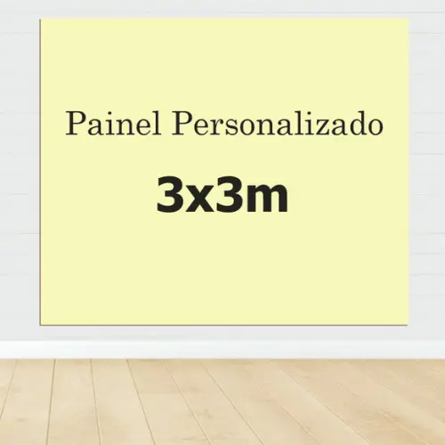 Painel Personalizado 3x3m