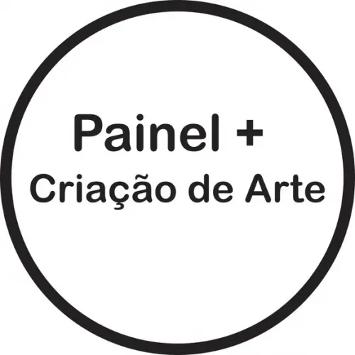 Painel Personalizado Redondo até 1,5 em Tecido