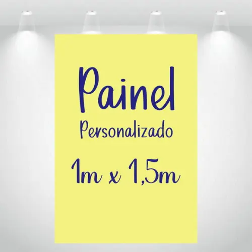 Painel Personalizado Retangular/romano até 1x1,5m