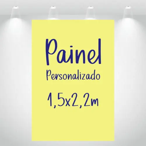 Painel Personalizado Retangular/romano até 1,5x2,2m
