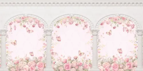 Painel Portal de Floral 6x3m