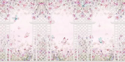 Painel Portal de Floral 6x3m