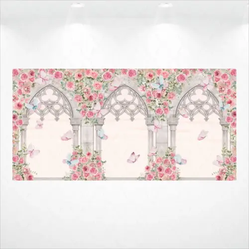 Painel Portal de Floral 6x3m