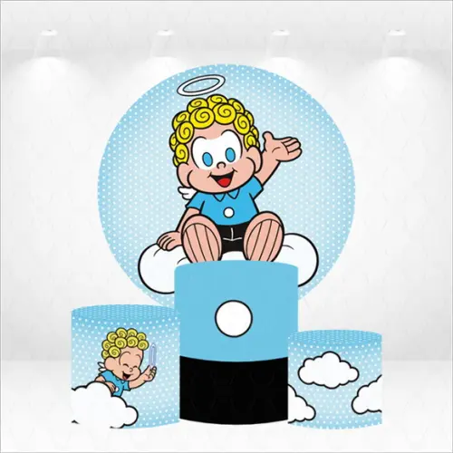 Painel Redondo + Kit de Capas de Cilindros Anjinho