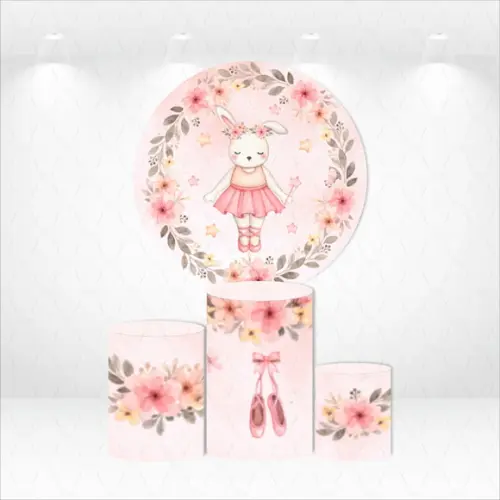PAINEL REDONDO + KIT DE CAPAS DE CILINDROS BAILARINA