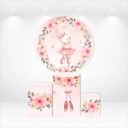 PAINEL REDONDO + KIT DE CAPAS DE CILINDROS BAILARINA