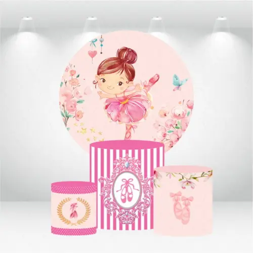 PAINEL REDONDO + KIT DE CAPAS DE CILINDROS BAILARINA